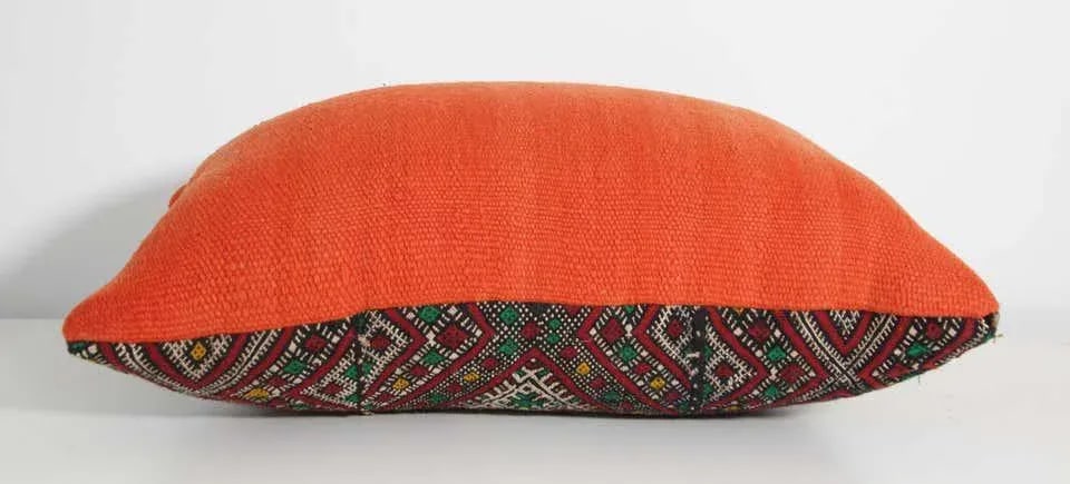 Moroccan African Tribal Throw Kilim Pillow - 4