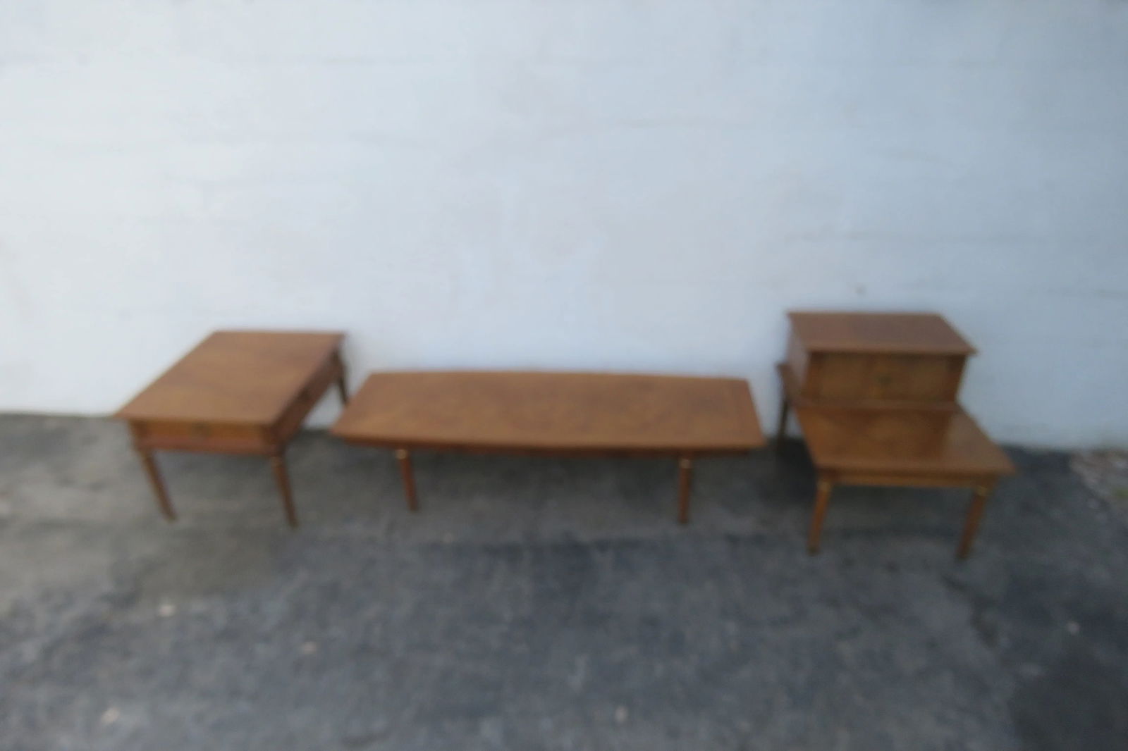 American of Martinsville Mid Century Modern Side End Lamp Table 5977 - 11