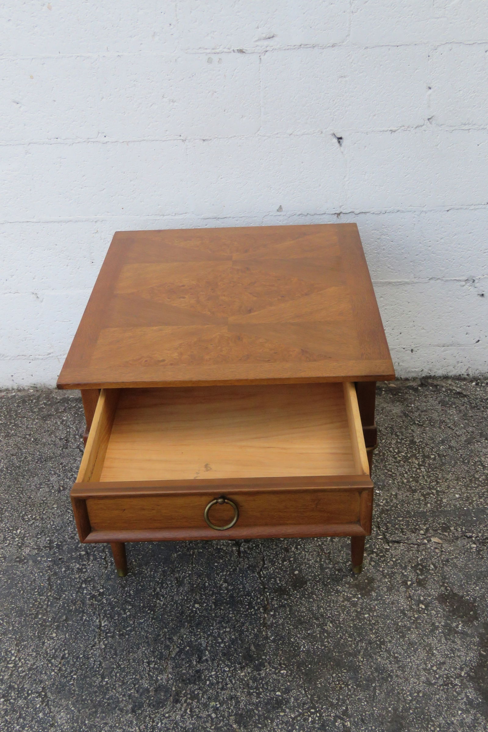 American of Martinsville Mid Century Modern Side End Lamp Table 5977 - 5