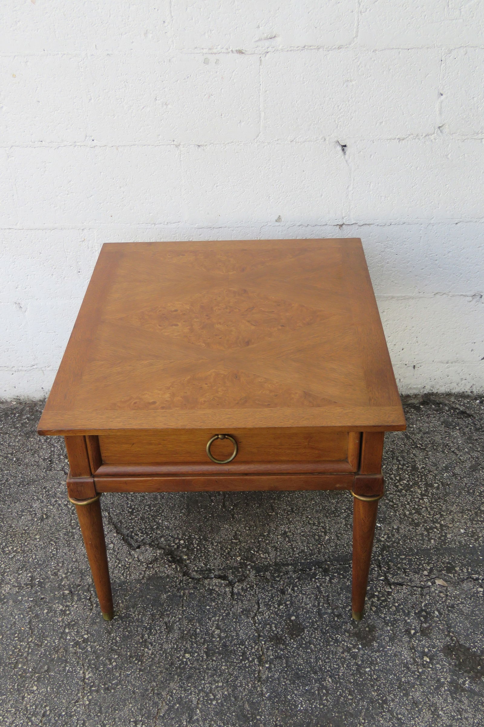 American of Martinsville Mid Century Modern Side End Lamp Table 5977 - 9