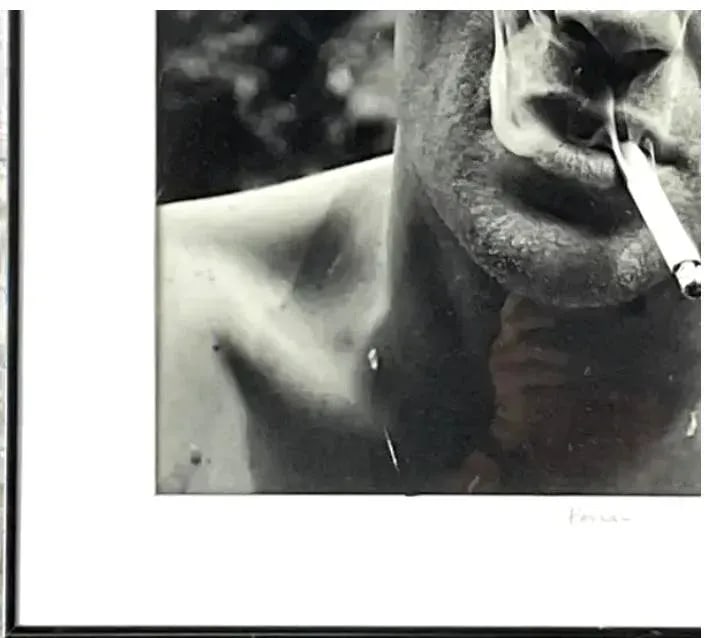 Lance Evans Black and White Photograph Titled "Pascal" - 5