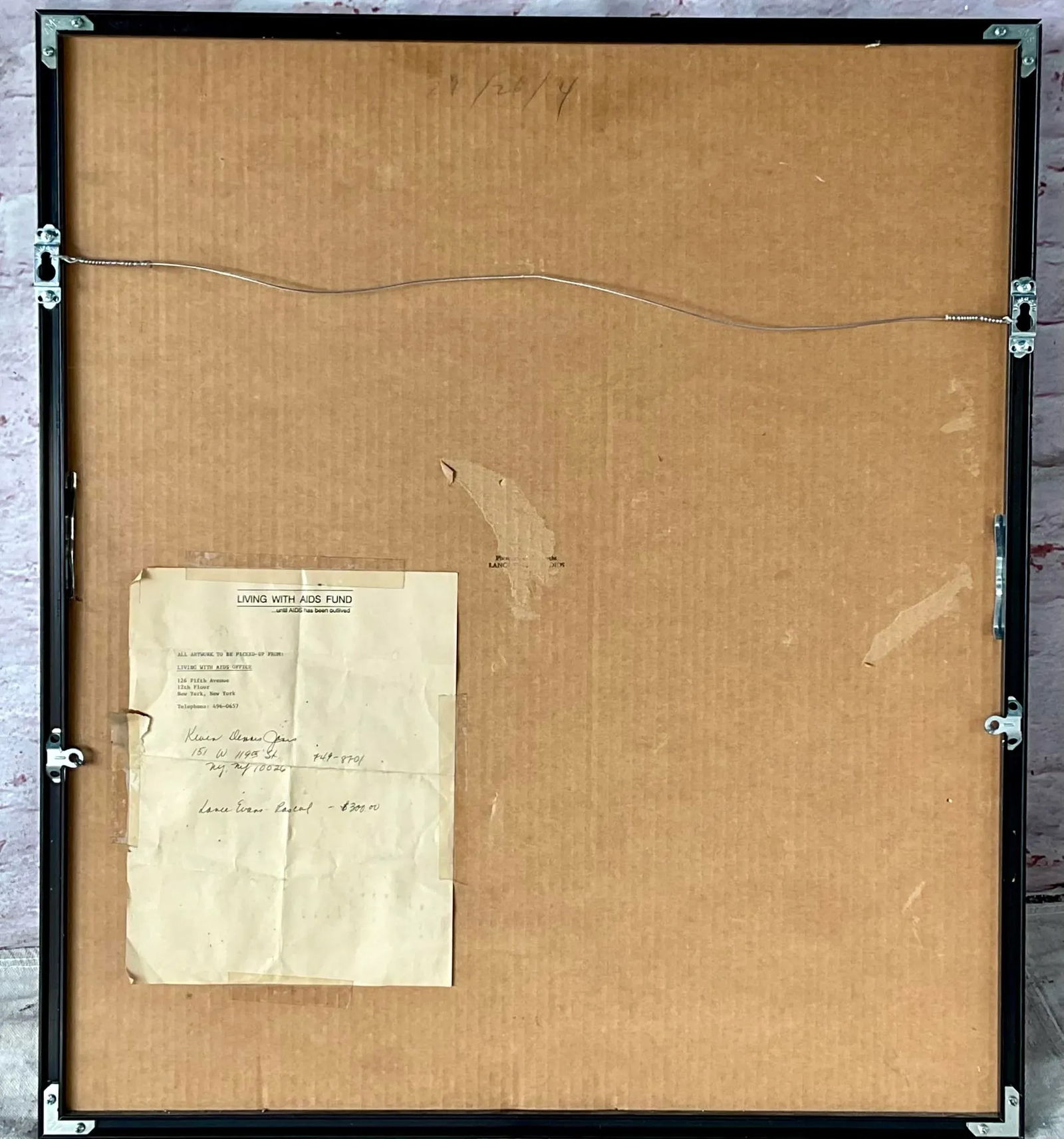 Lance Evans Black and White Photograph Titled "Pascal" - 7