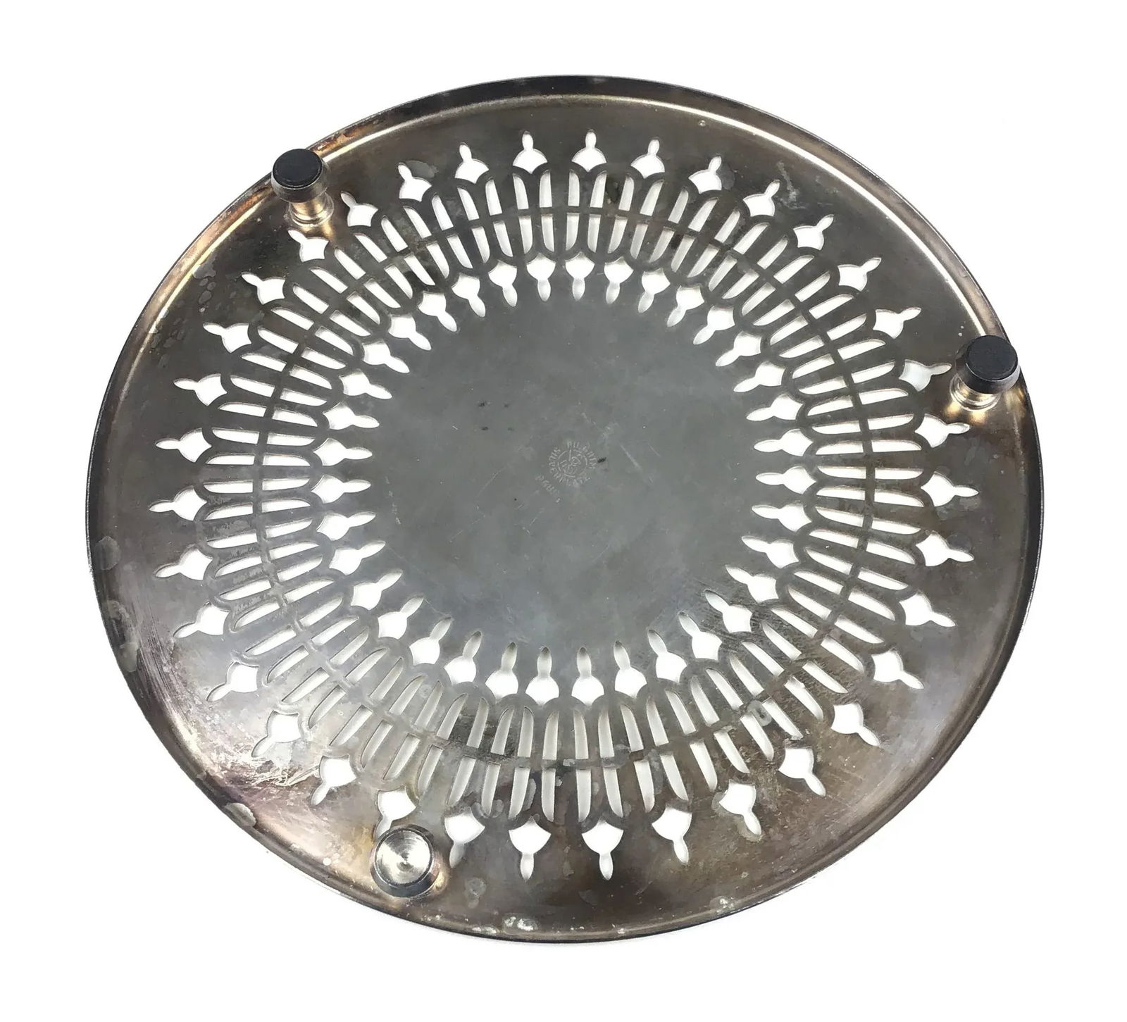Mid-Century Pilgrim Silver Plate Trivet - 6