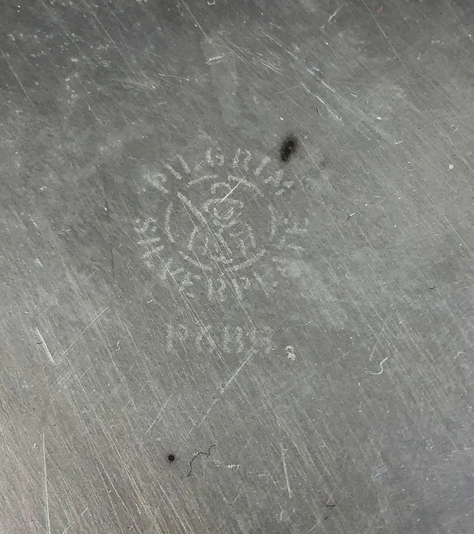 Mid-Century Pilgrim Silver Plate Trivet - 7