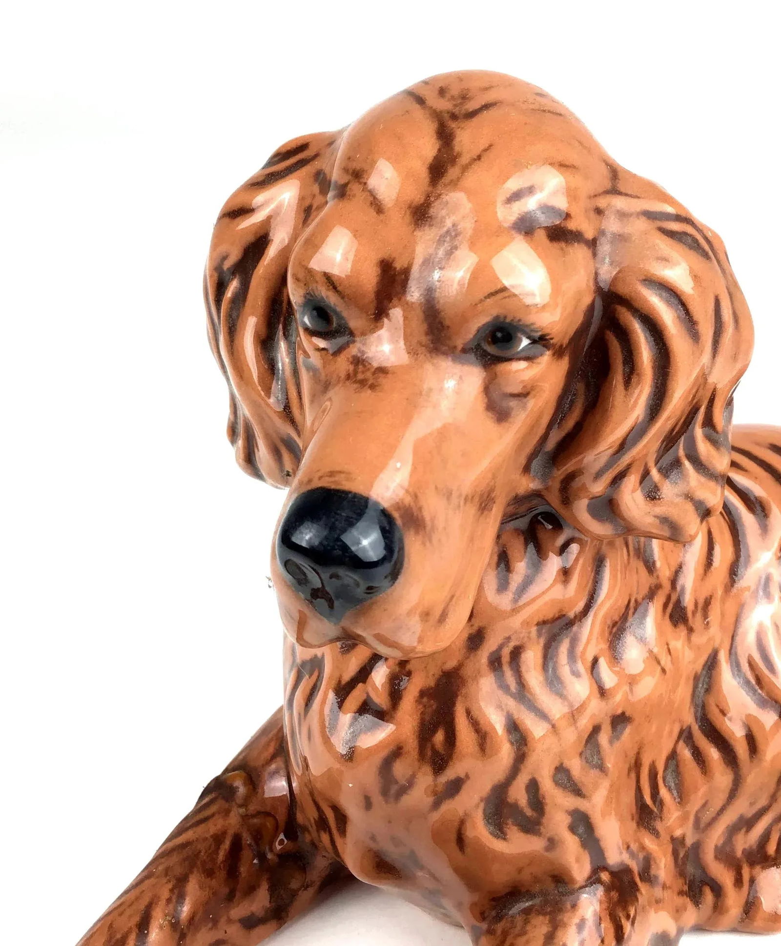 1950s Mid-Century Ceramic Irish Setter Figurine - 7