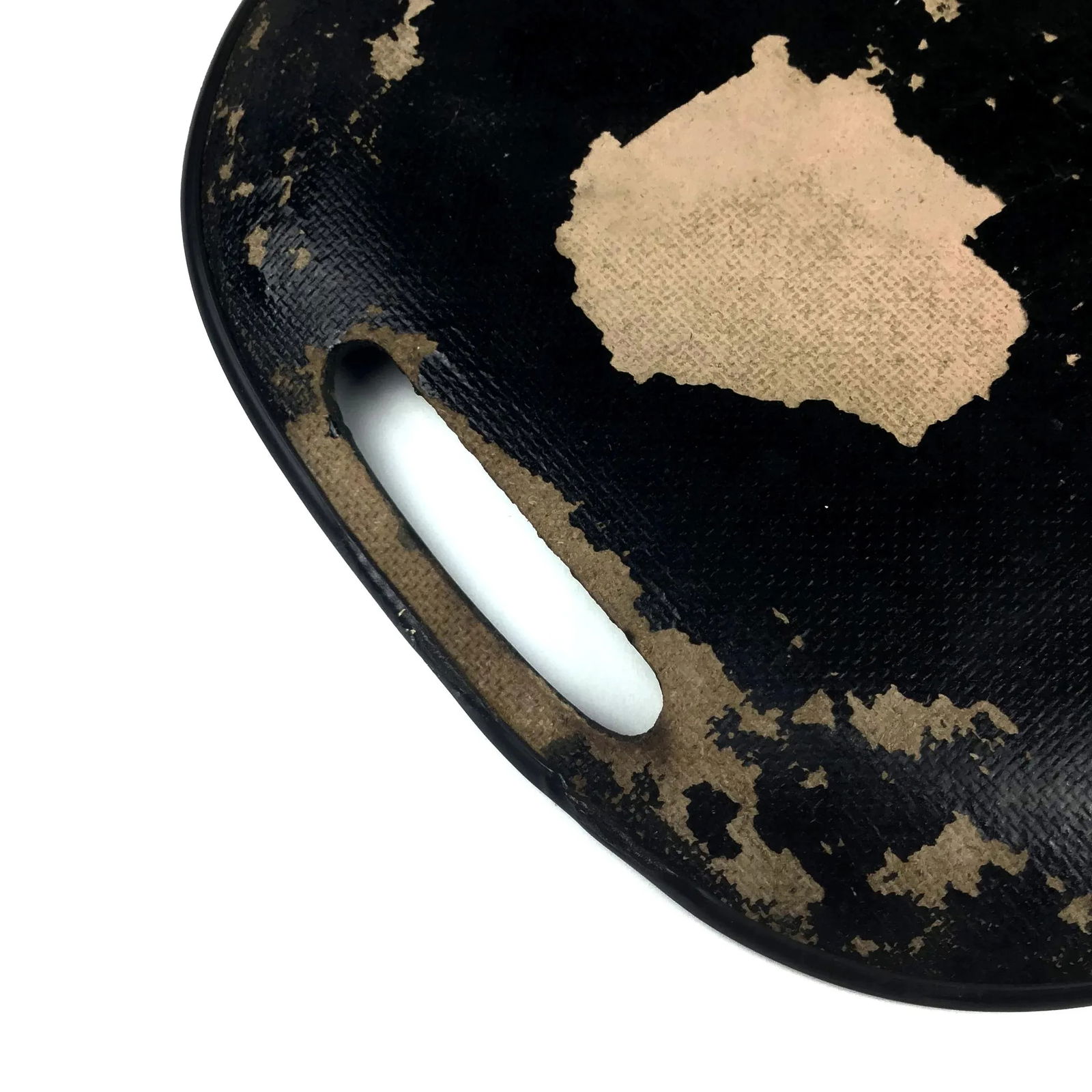 Antique Holly Decorated Hand Painted Serving Tray - 10