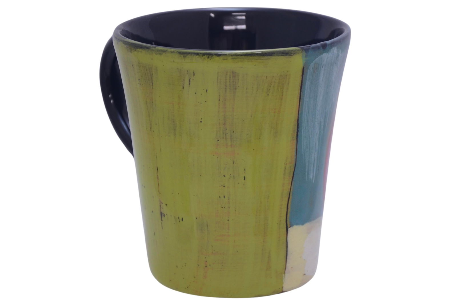 Hand Painted Italian Ceramic Apple Mug - 4
