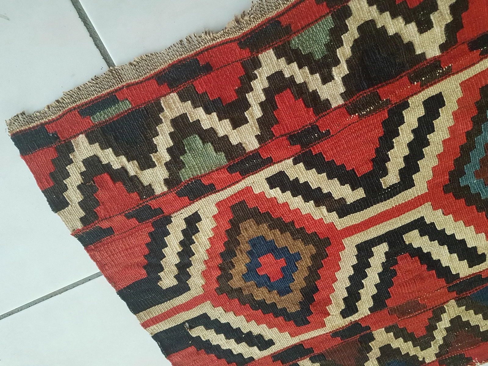 Turkish Miniature Rug 1'11" X 1'8" - 6