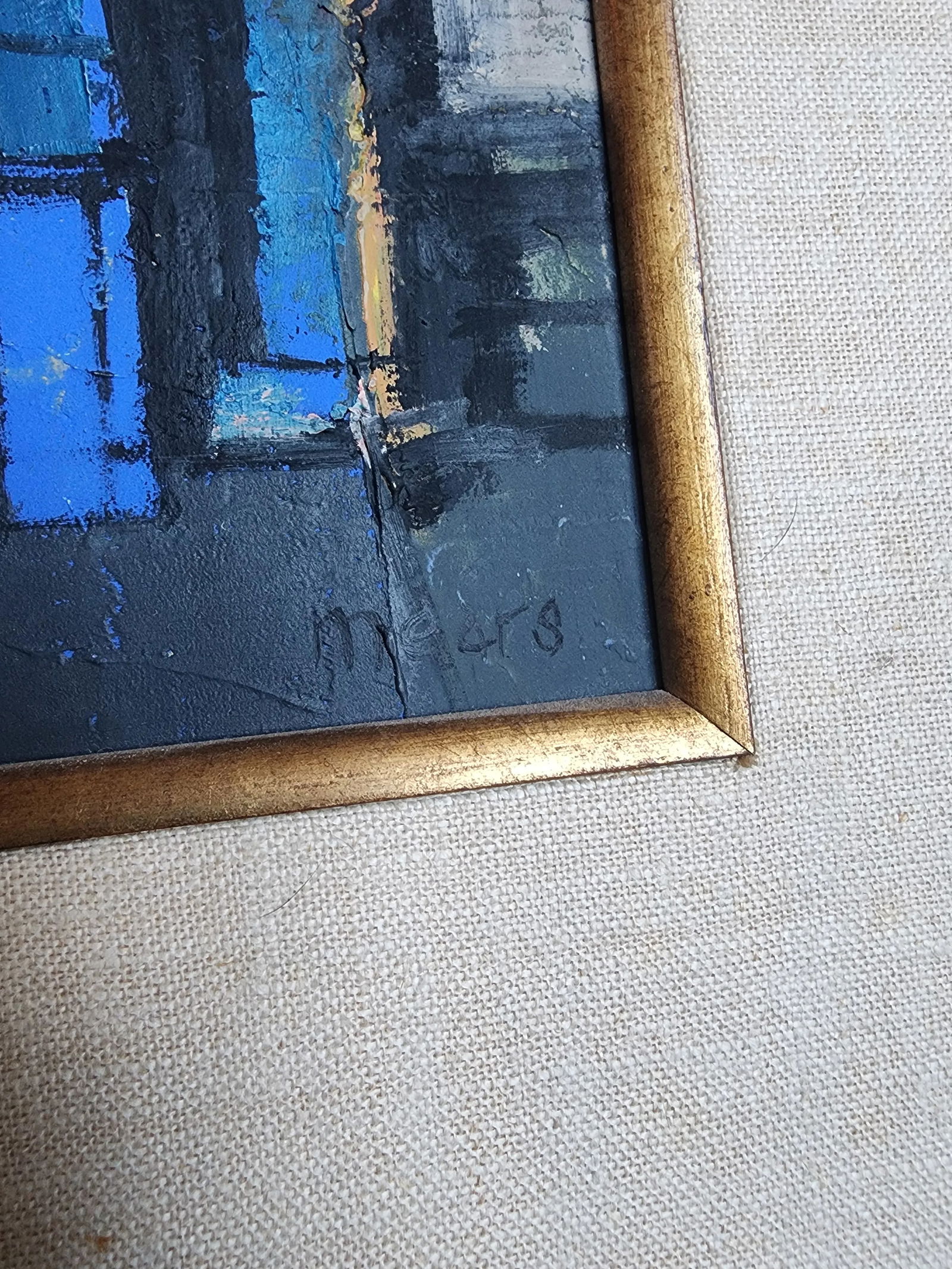 Herbert Mears 1970's Painting - 3