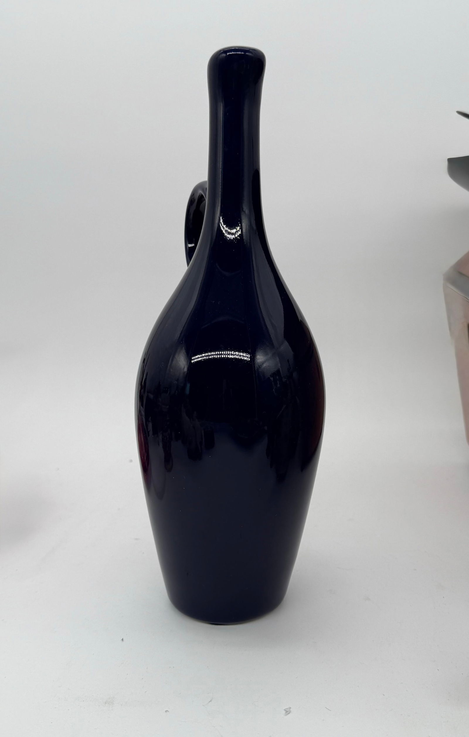 Royal Haeger Deep Blue Jug Vase - 3