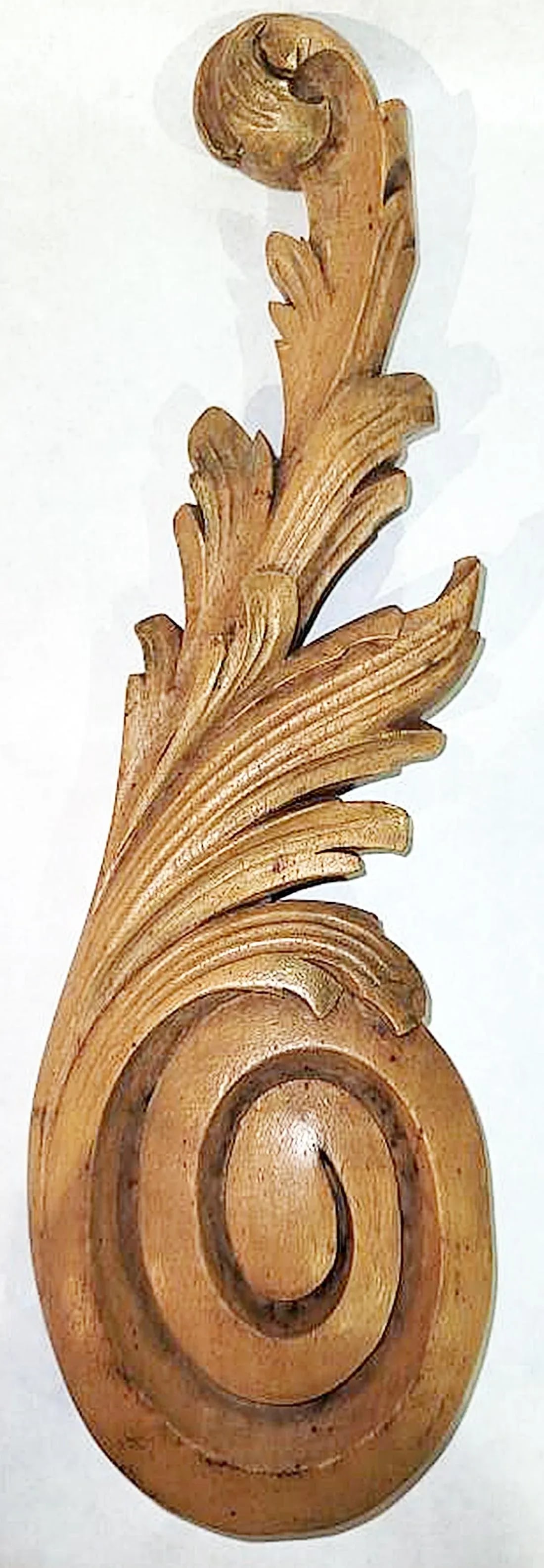 Antique French Walnut Rococo Carvings, a Pair - 3