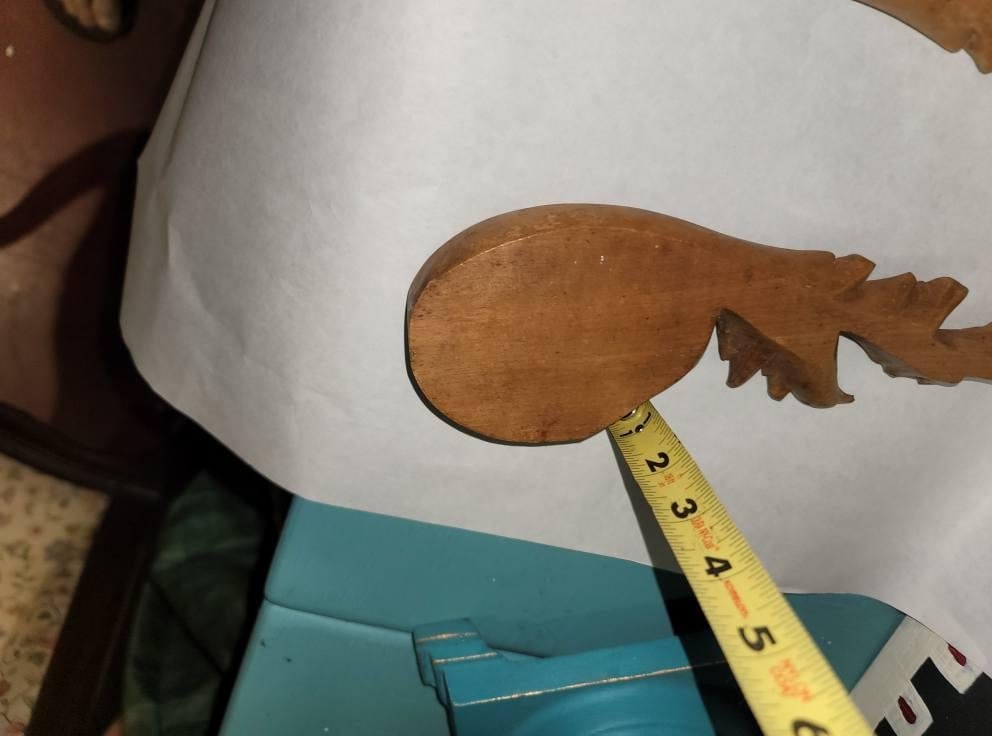 Antique French Walnut Rococo Carvings, a Pair - 9