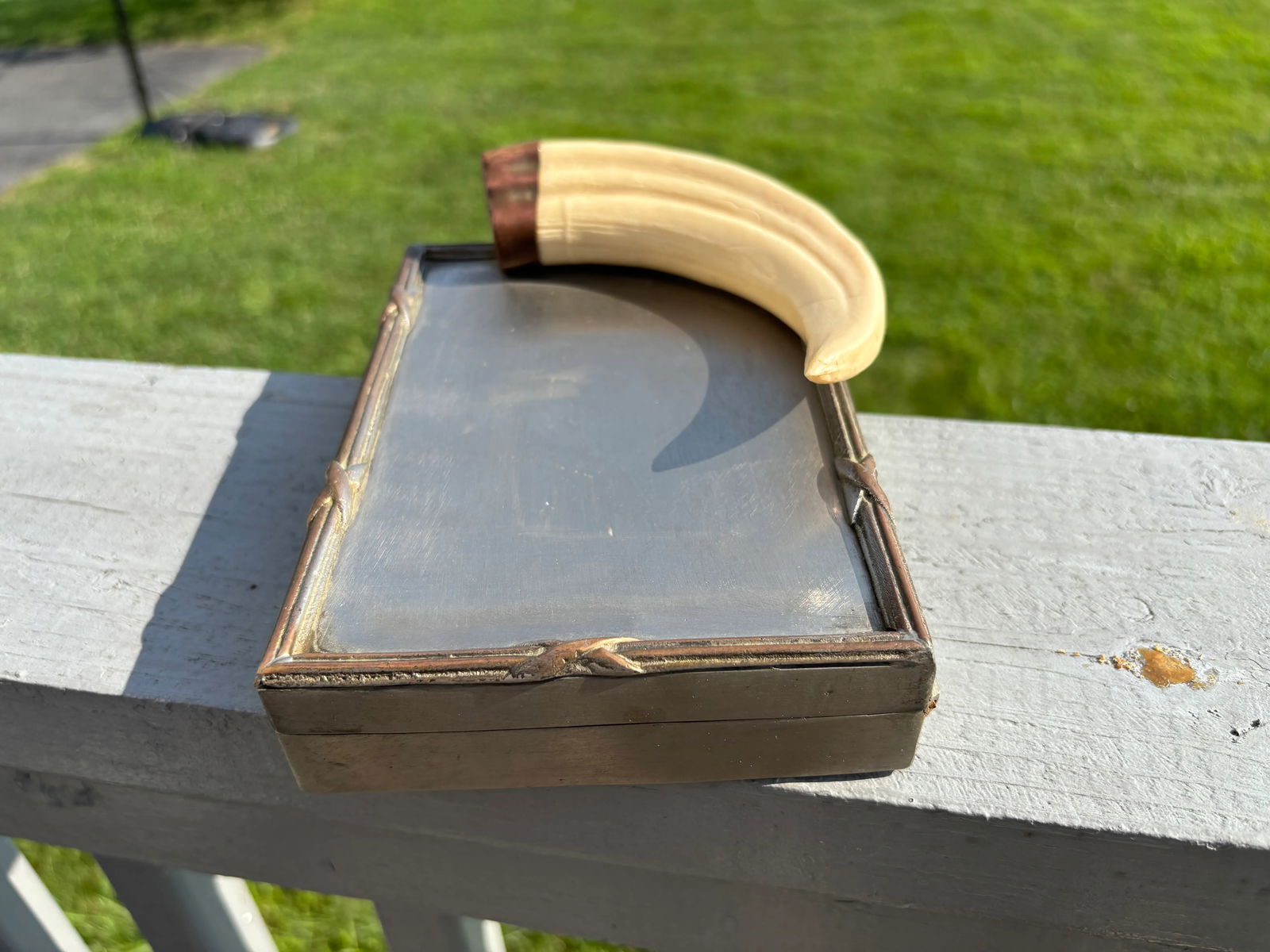 Mid 20th Century Faux Tusk Box - 5