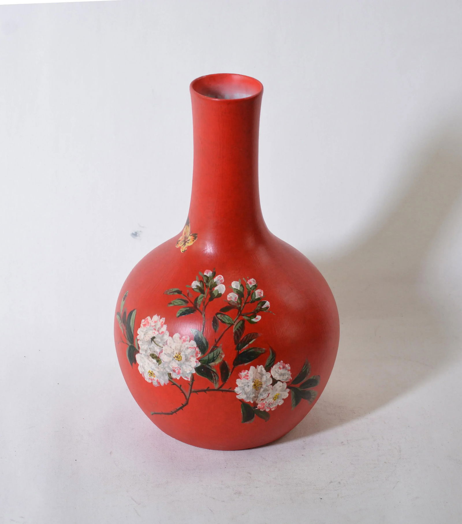 English Hand Painted Vase - 2