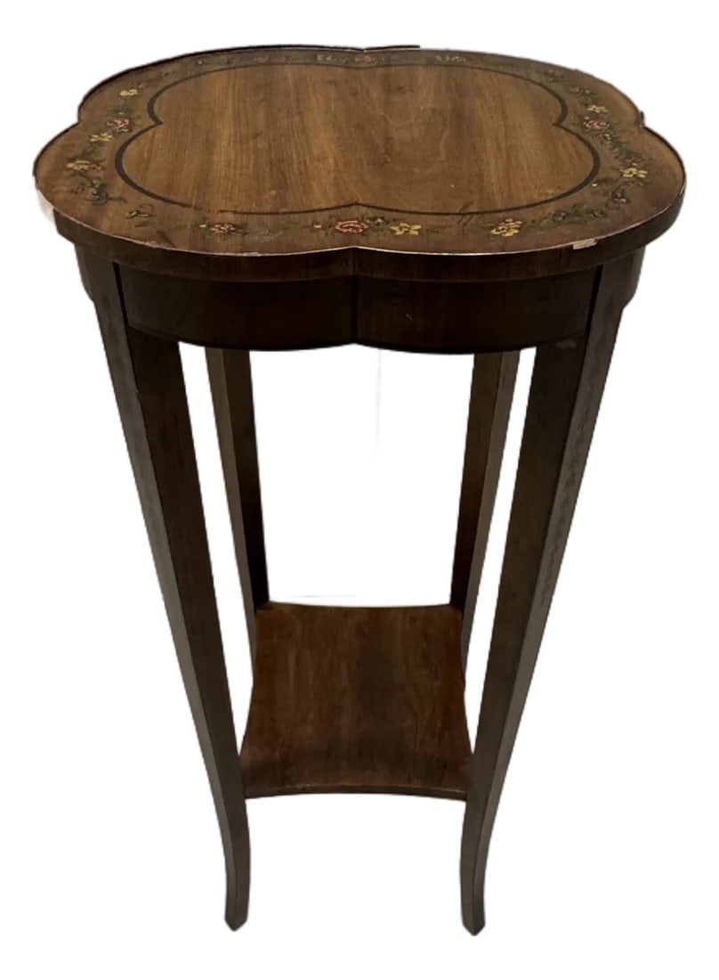 Heritage Petite Inlaid Side or Accent Table (1 of 11)