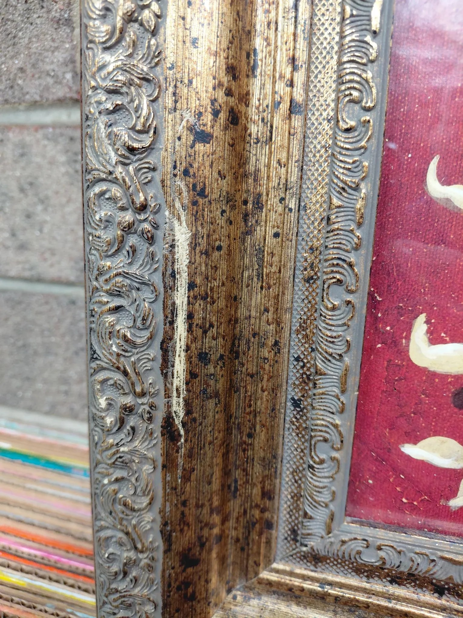 Pair of Framed Laurel Lehman Red Iris and Tulip Floral Prints - 15