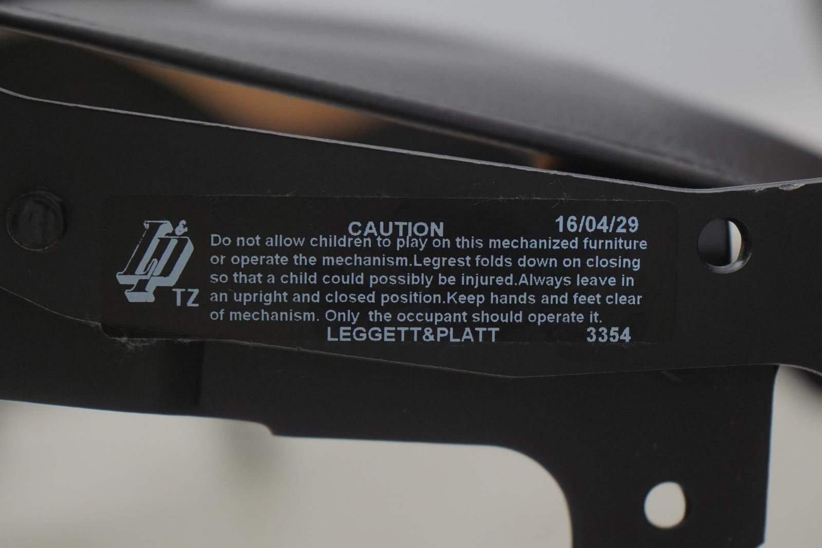 Palliser Lemans Home Theater Leather Power Recliner - 15