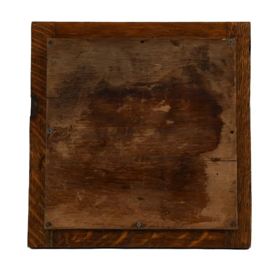 Antique 19th-Century Oak Wooden Carved Architectural Bacchus Relief Panel - 5