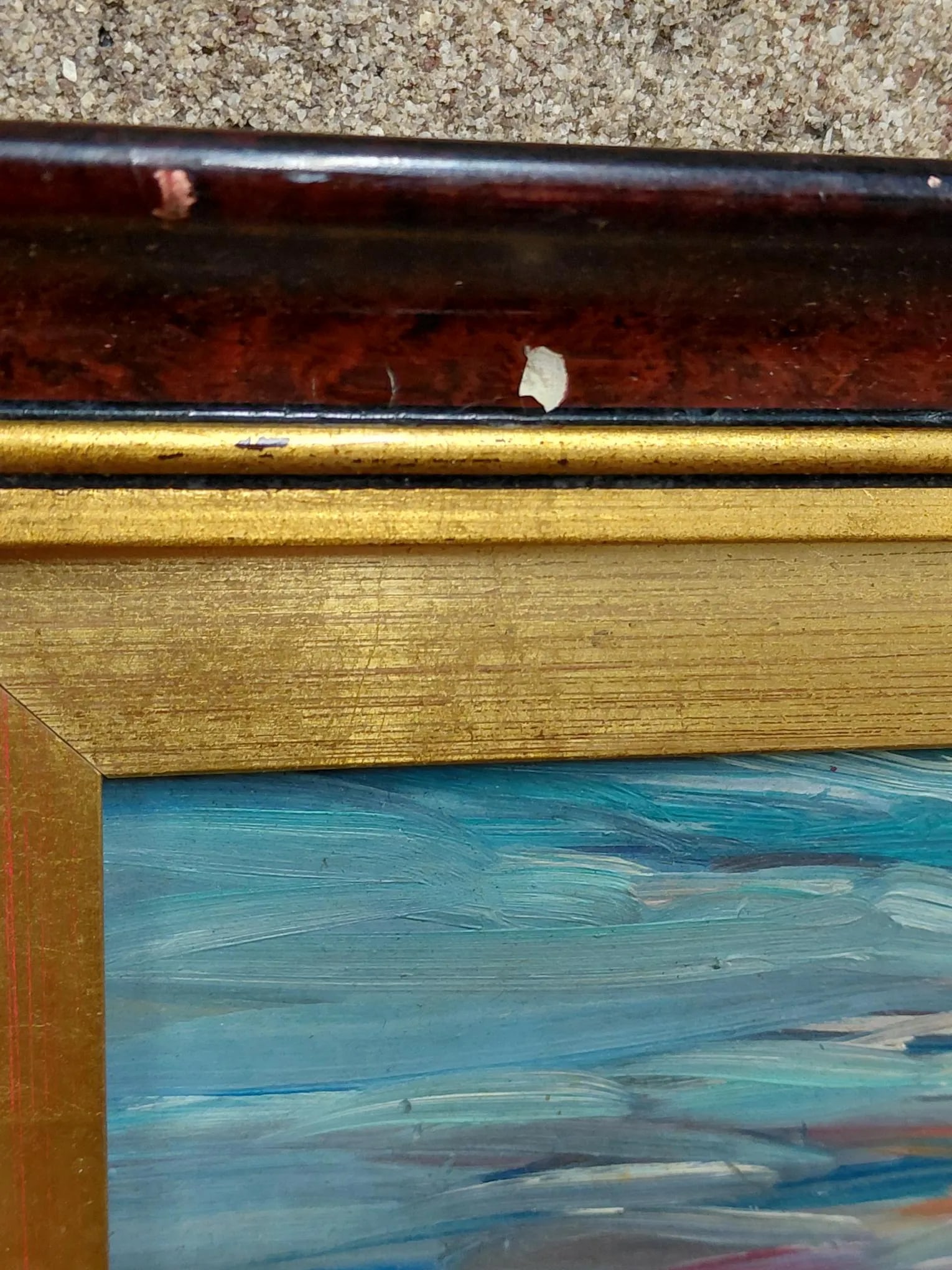 Framed Oil on Board of G. Volpin's "Sailing Ships Seascape" - 9