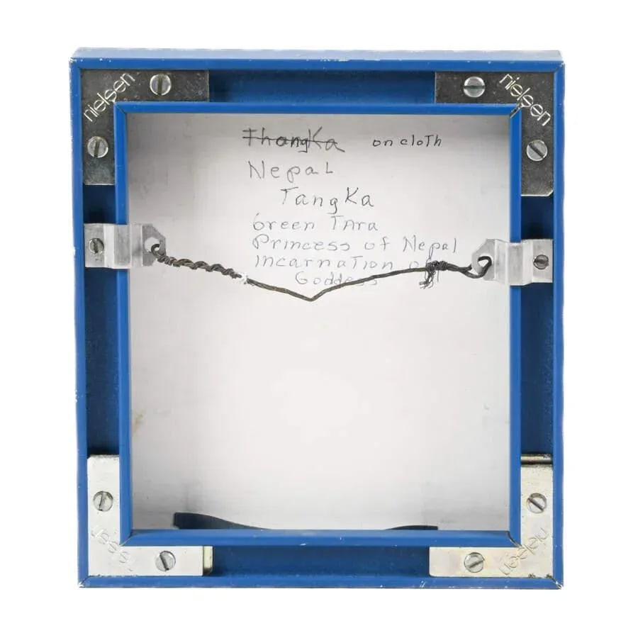 Tibetan Thangka Painting on Cloth of Dorje Sempa - 4