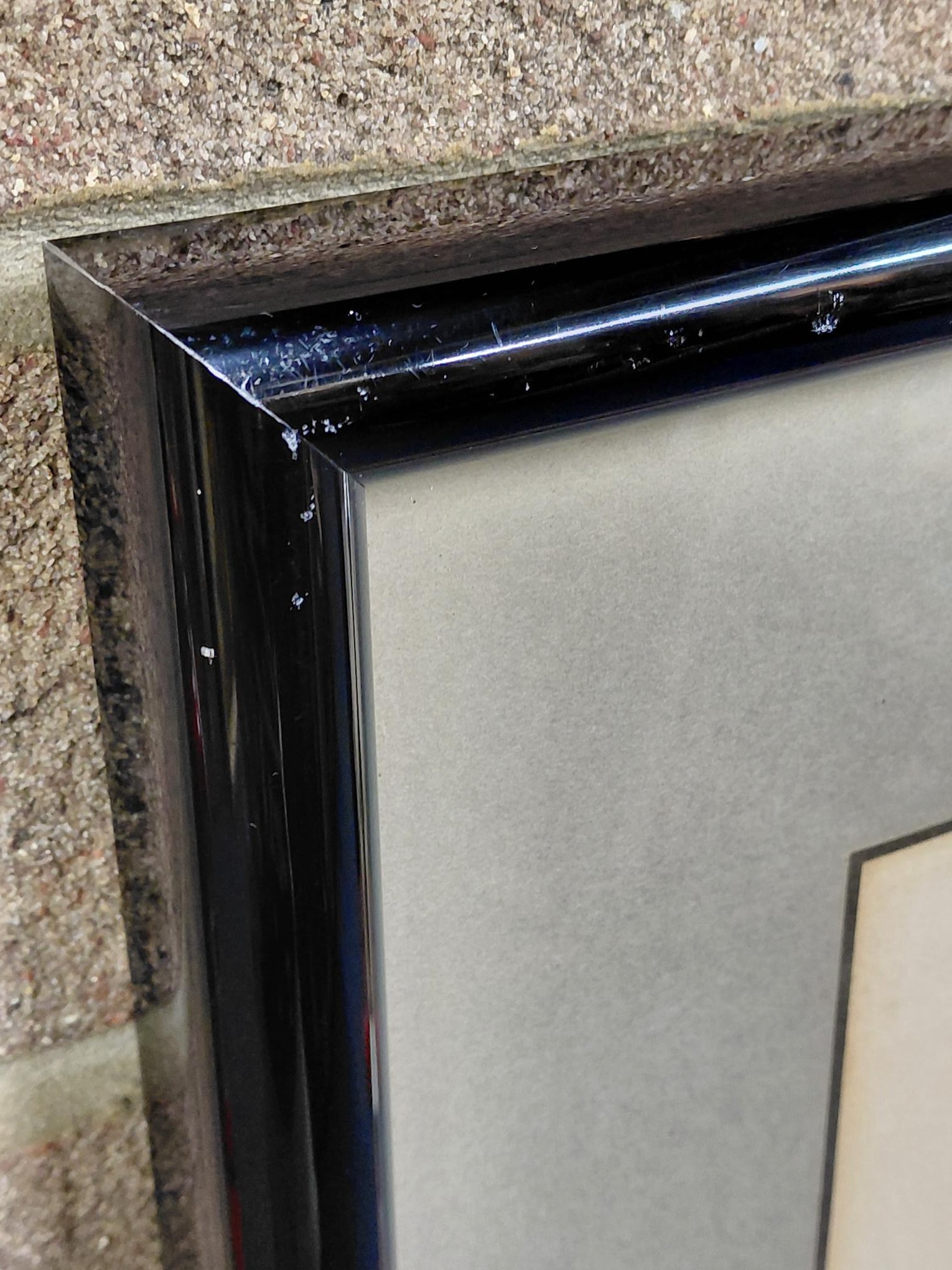 Framed Paper Print "Condor Man" Signed and Numbered - 11