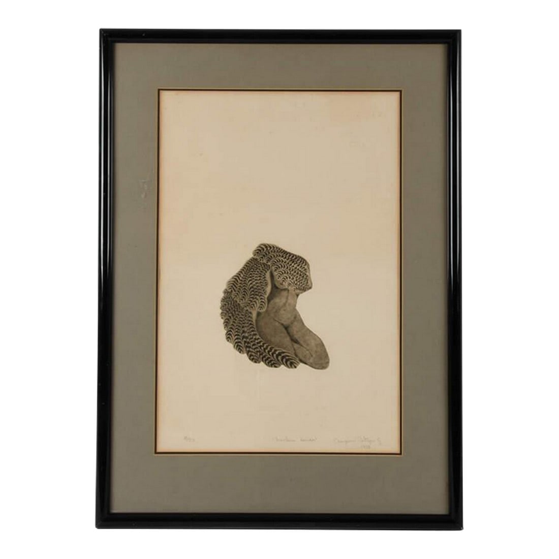 Framed Paper Print "Condor Man" Signed and Numbered (1 of 13)