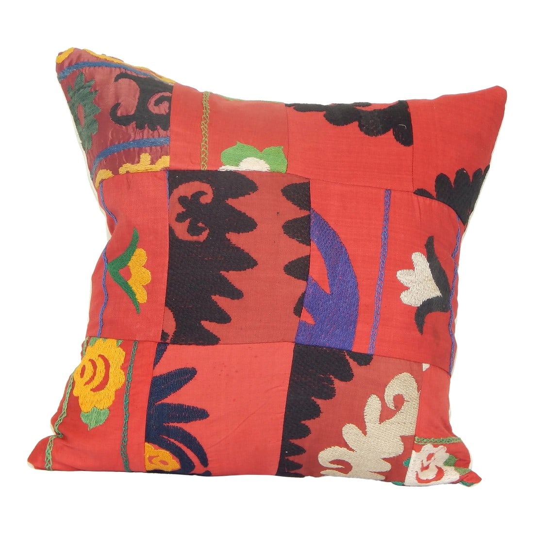 Suzani Patchwork Cushion Cover (1 of 5)
