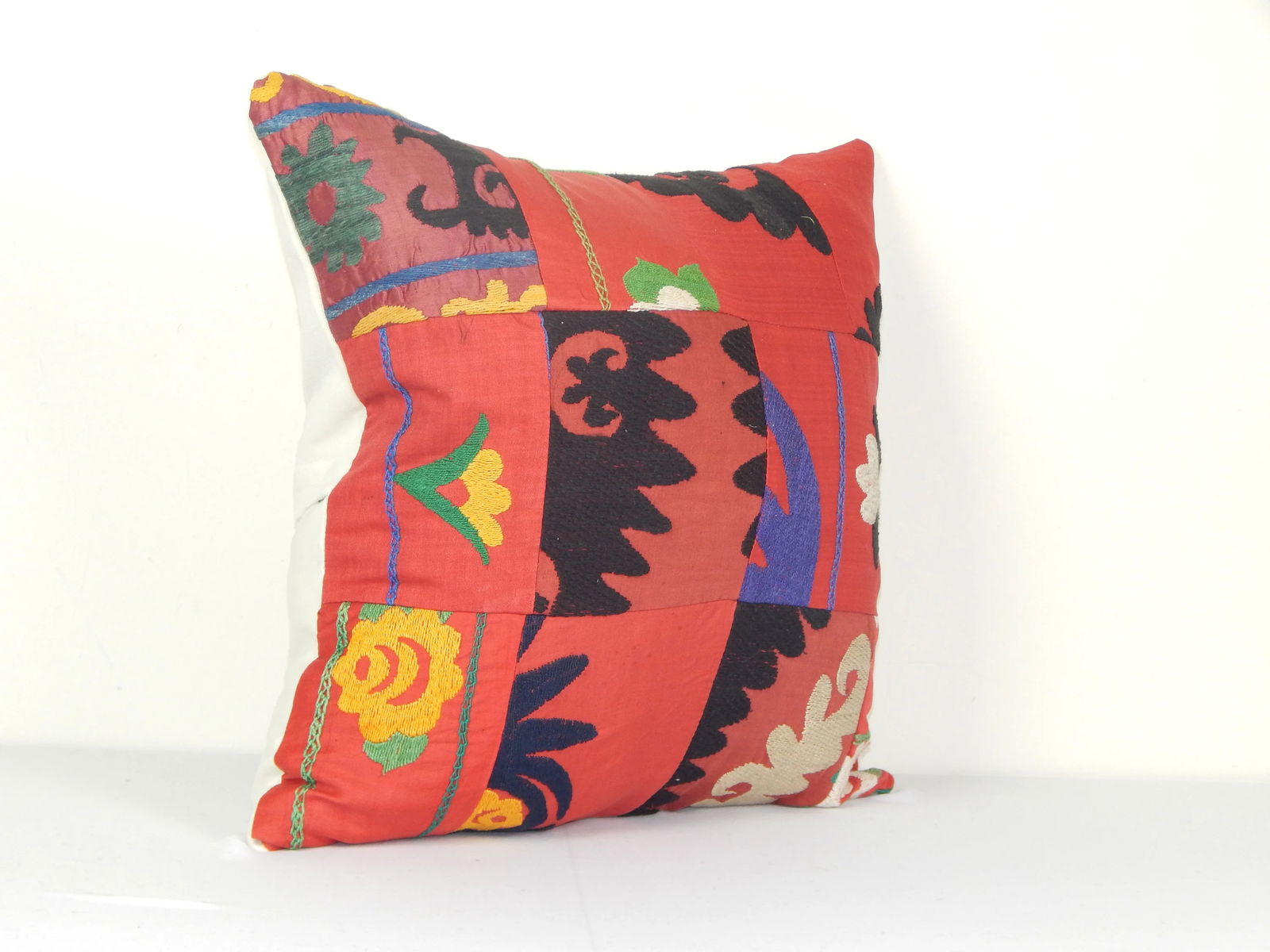 Suzani Patchwork Cushion Cover - 2