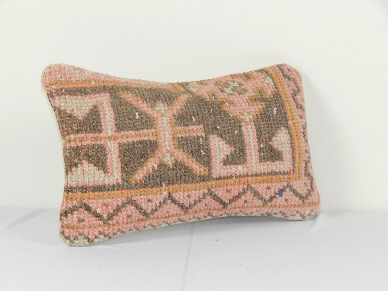 Turkish Lumbar Rug Pillow Cover - 3