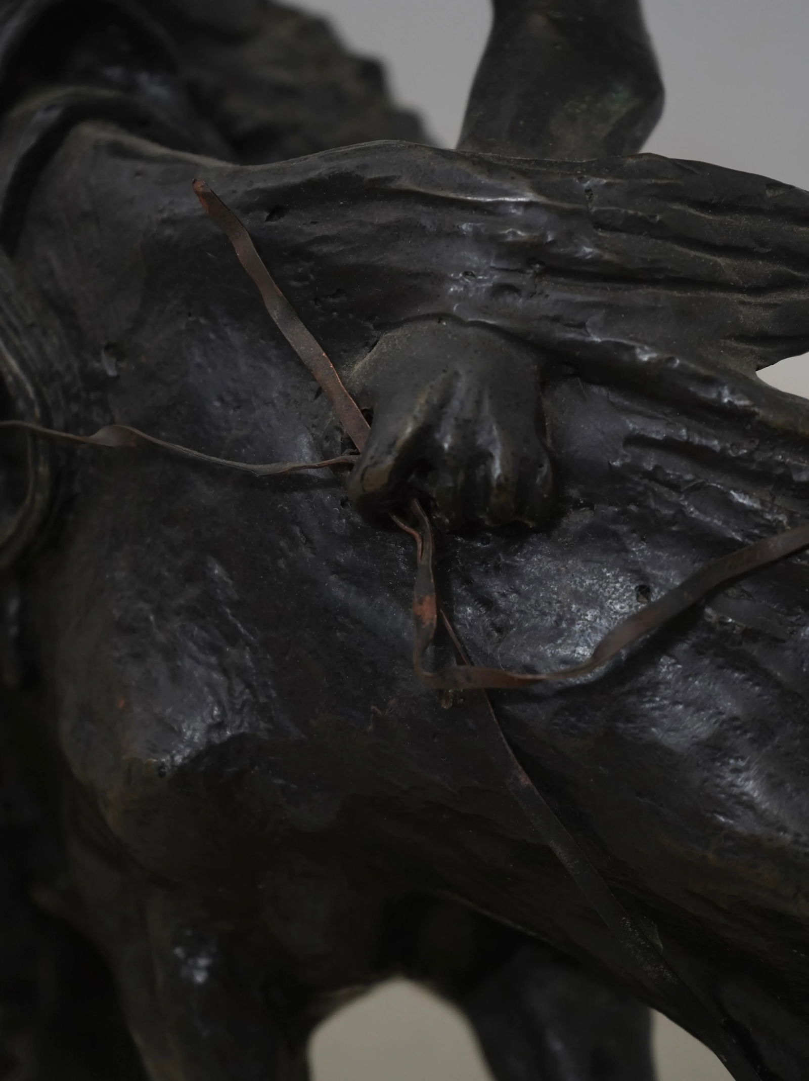 Frederic Reminton Rattlesnake Bronze Cowboy Sculpture - 8