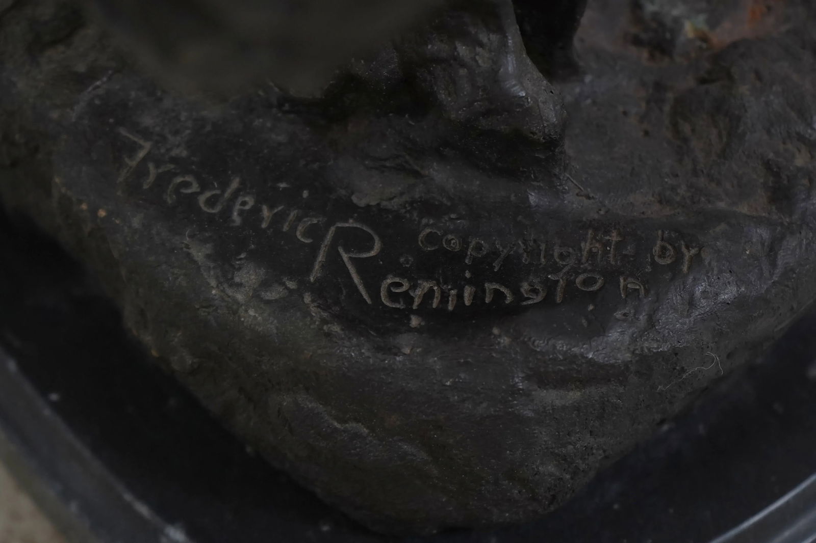 Frederic Reminton Rattlesnake Bronze Cowboy Sculpture - 9