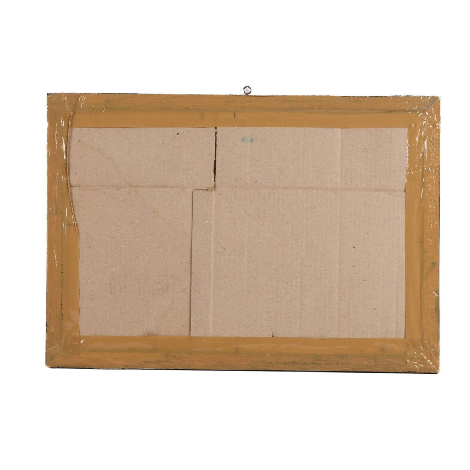 Framed Punakawan Petruk Becomes a King Reverse Glass Painting - 5