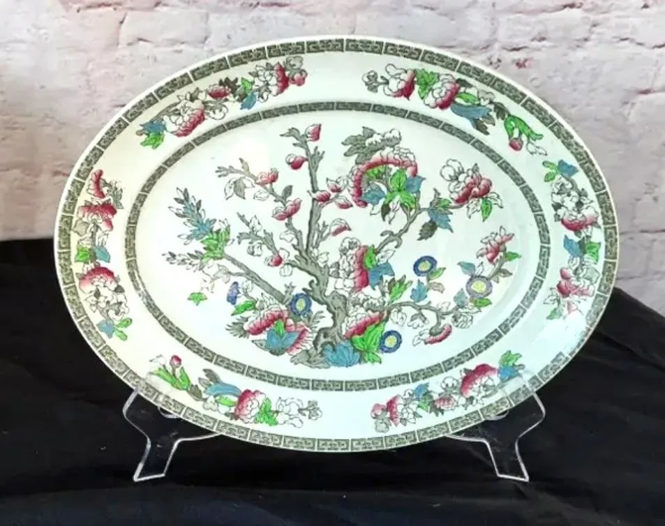 Mid 20th Century Johnson Brothers Indian Tree China, Set of 49 Pieces - 5