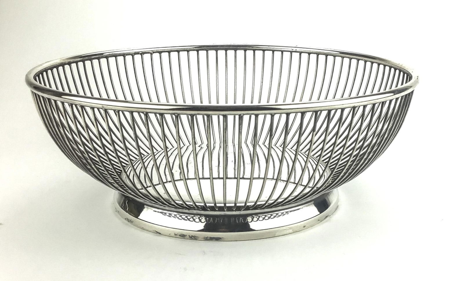 Gorham Mid Century Wire Bread Basket - 2