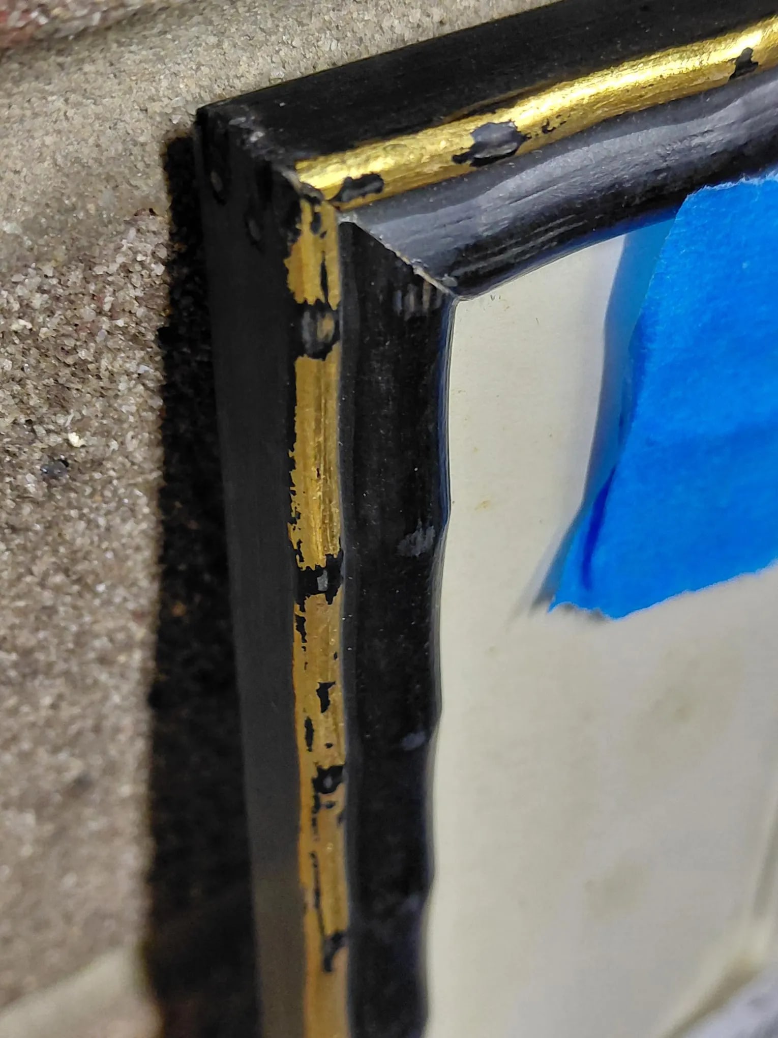 Framed Signed J. Akston "Untitled, 1963" Acrylic on Paper Painting - 10