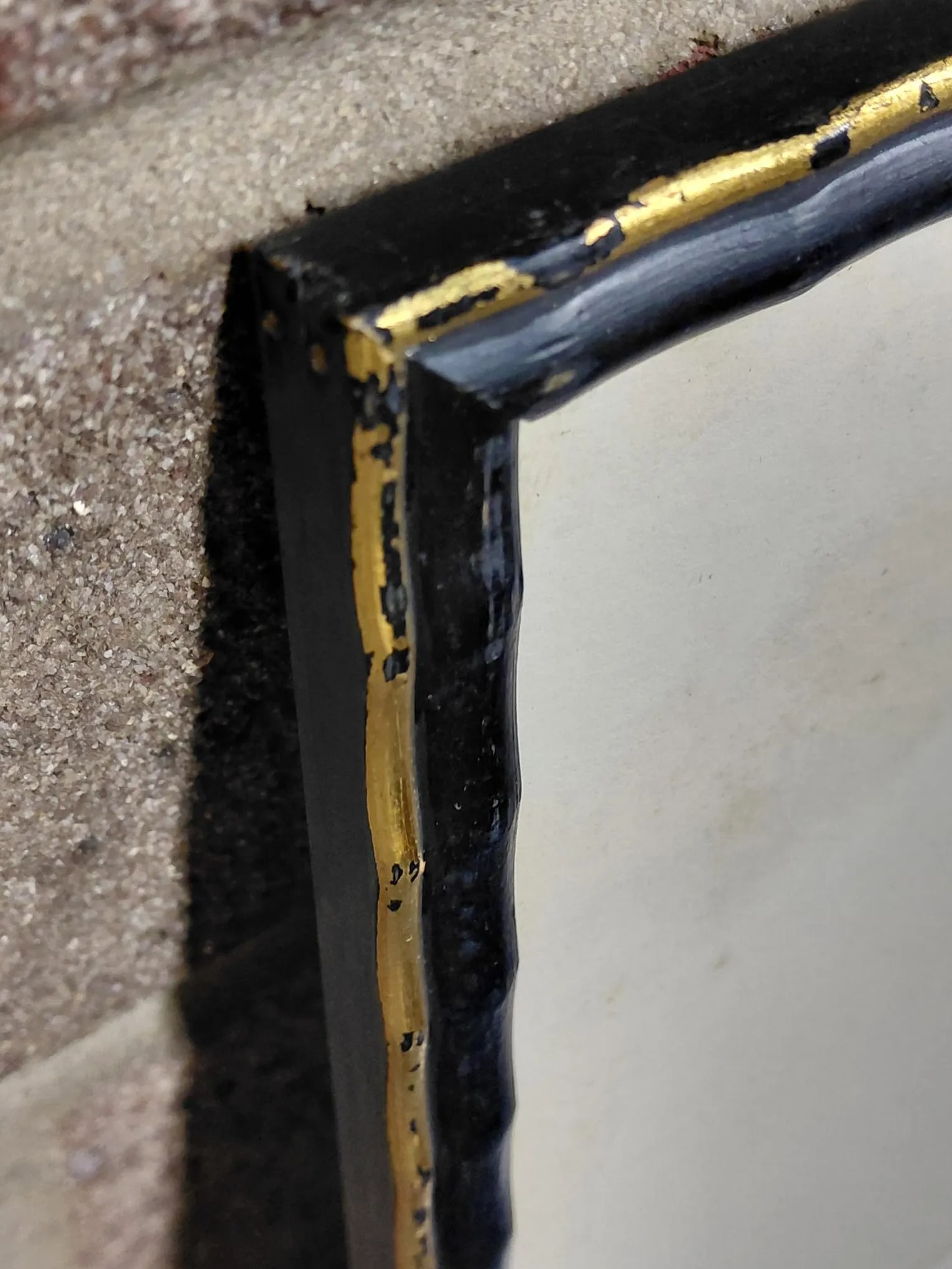 Framed Signed J. Akston "Untitled, 1963" Acrylic on Paper Painting - 7