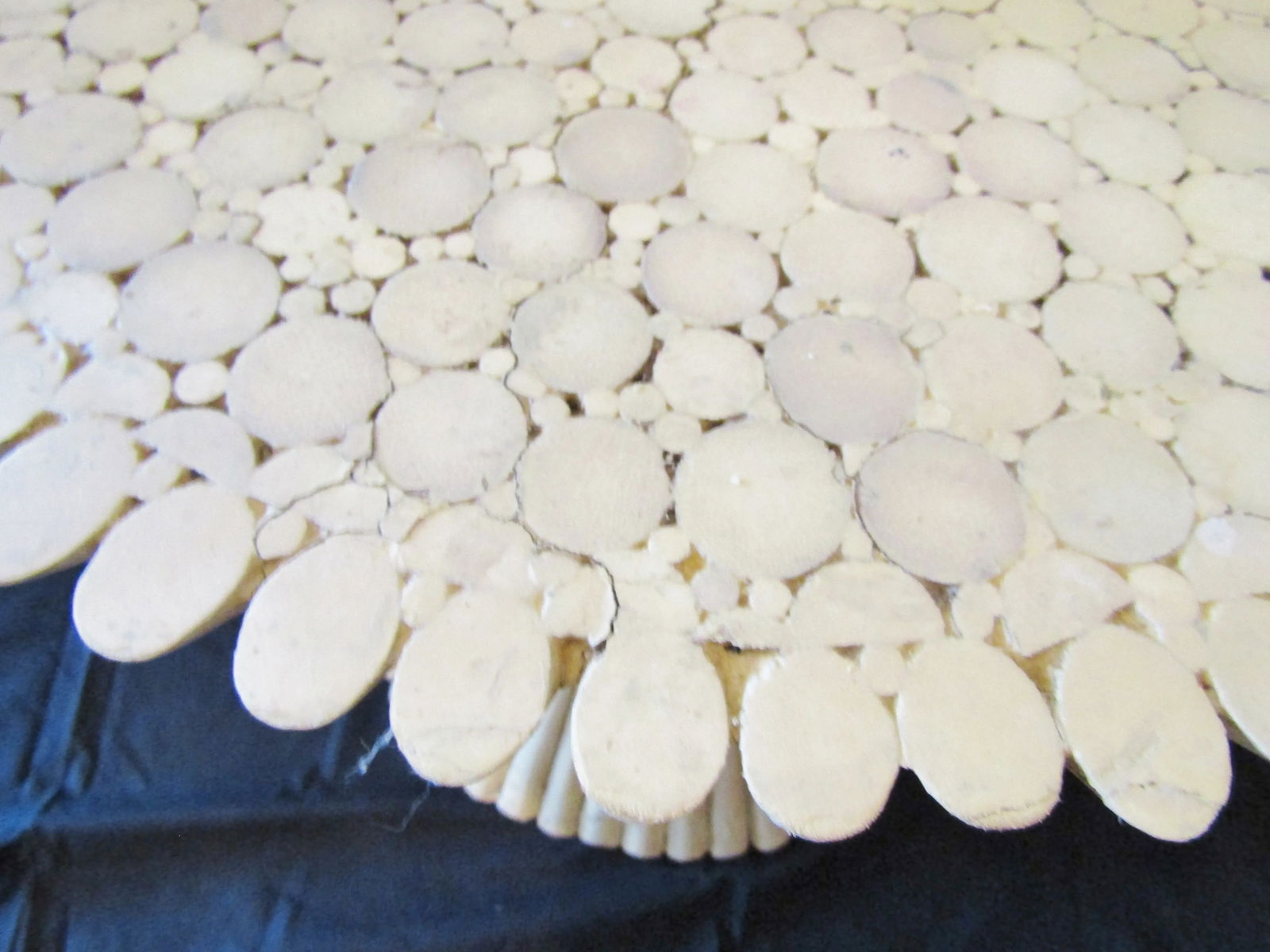 Matched Pair Bamboo Haystack Side Tables Attributed to McGuire Circa 1970s - 6