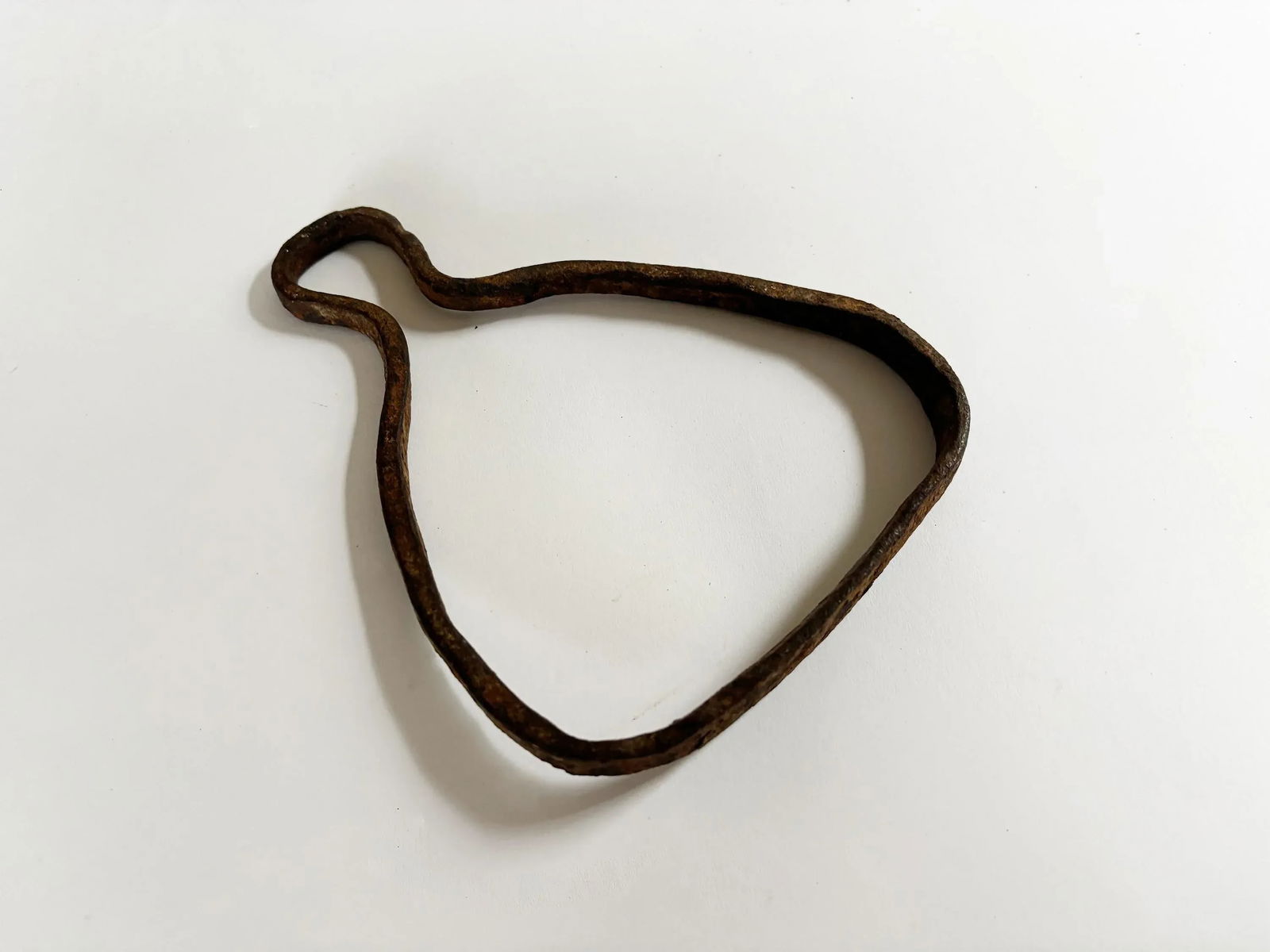 1890s Antique Forged Iron English Saddle Stirrup - 2