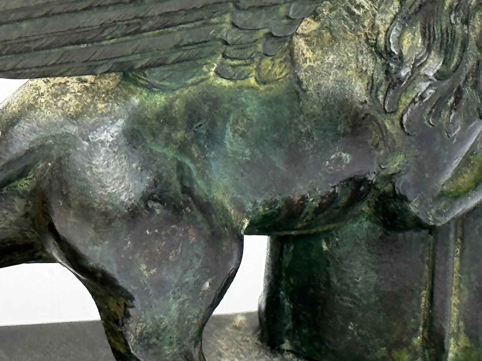 Italian Neoclassical Bronze Winged Lion of Saint Mark Venetian Grand Tour - 12