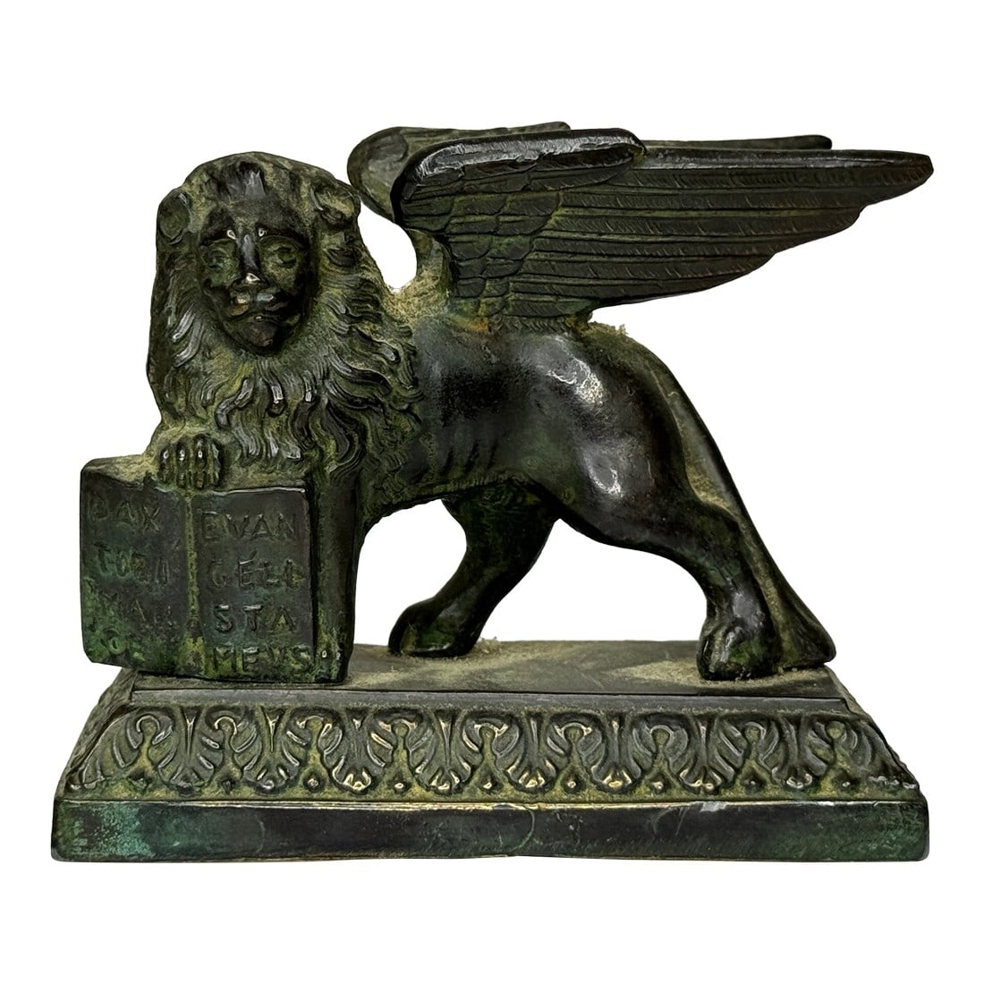 Italian Neoclassical Bronze Winged Lion of Saint Mark Venetian Grand Tour (1 of 16)