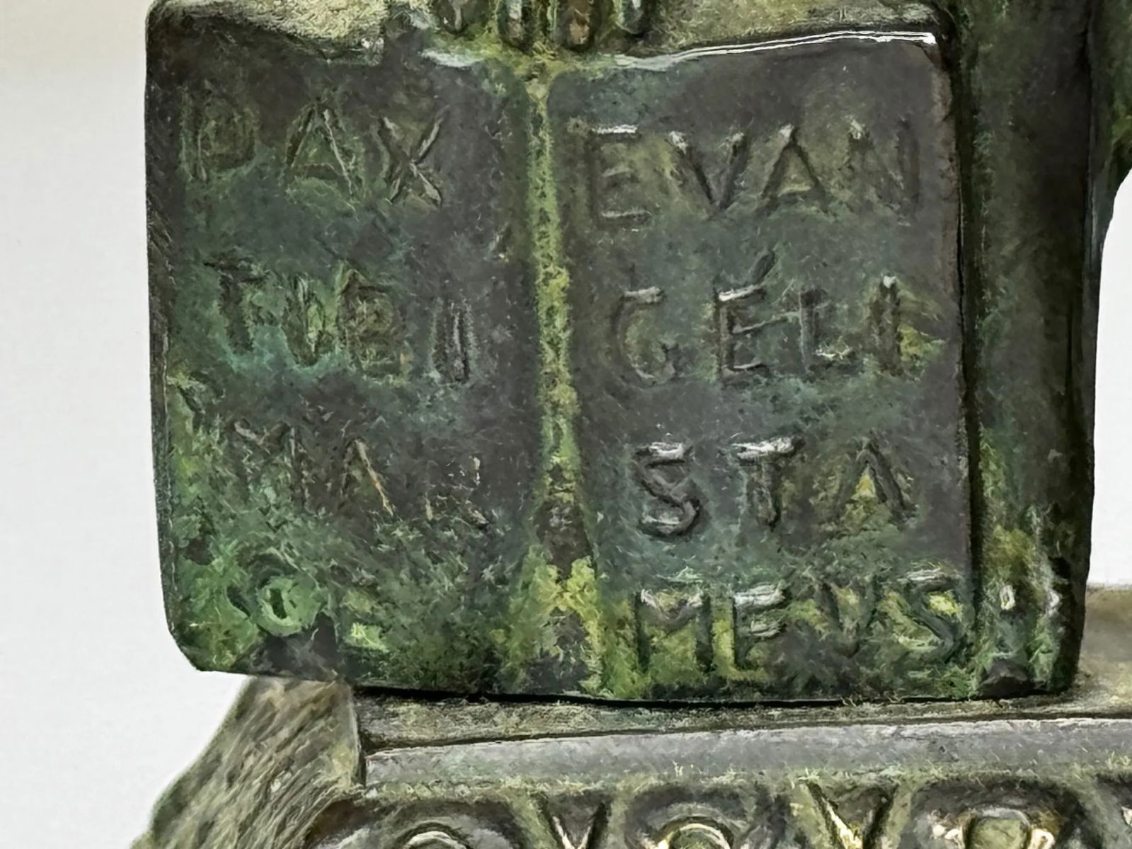 Italian Neoclassical Bronze Winged Lion of Saint Mark Venetian Grand Tour - 7