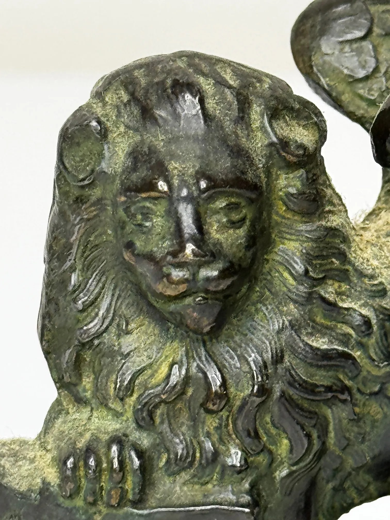 Italian Neoclassical Bronze Winged Lion of Saint Mark Venetian Grand Tour - 8