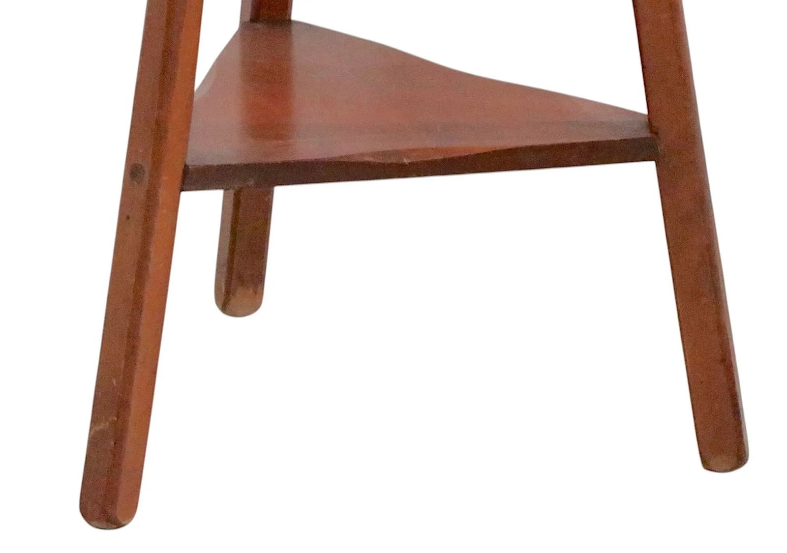 Early 20th Century Rustic Maple Lamp Table Possibly Cushman - 3