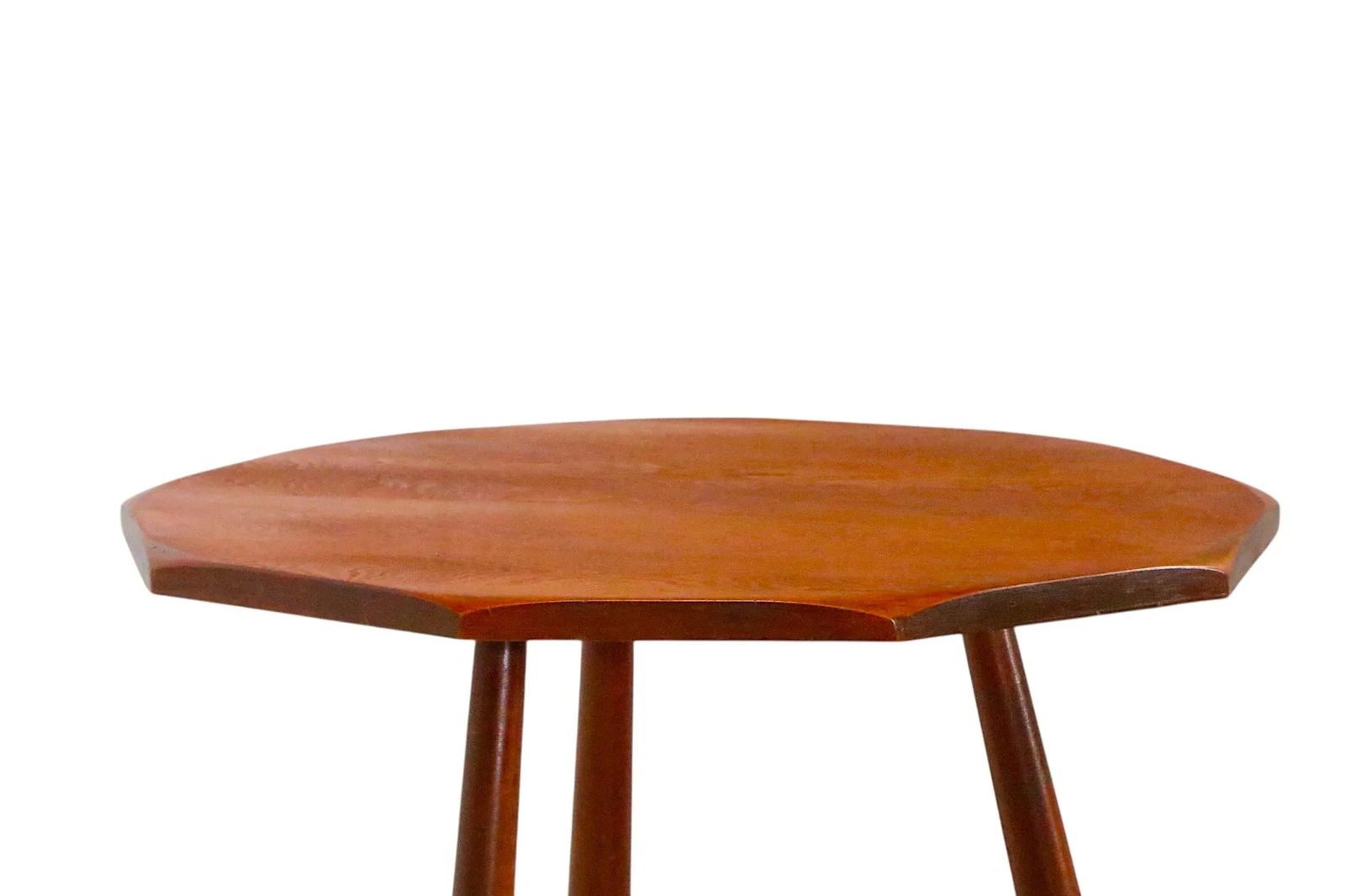 Early 20th Century Rustic Maple Lamp Table Possibly Cushman - 4