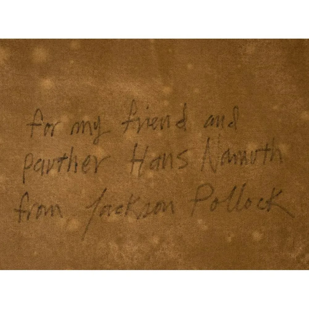 XL "Composition" Abstract Expressionist Mixed-Media Drip Painting in the Style of Jackson Pollock - 11