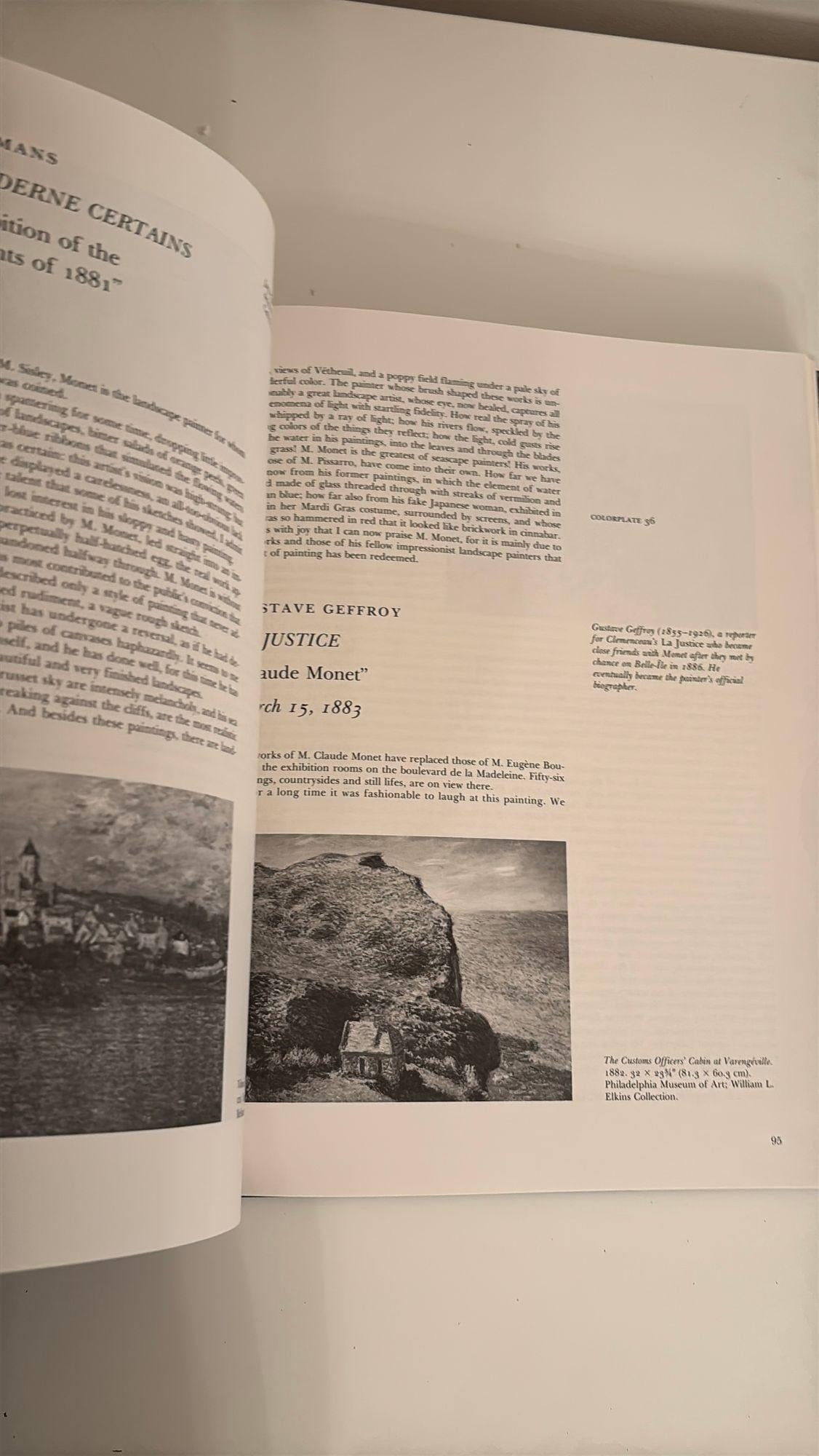 Monet: A Retrospective Hardcover Art Book Beaux Arts Editions 1985 First Edition - 14