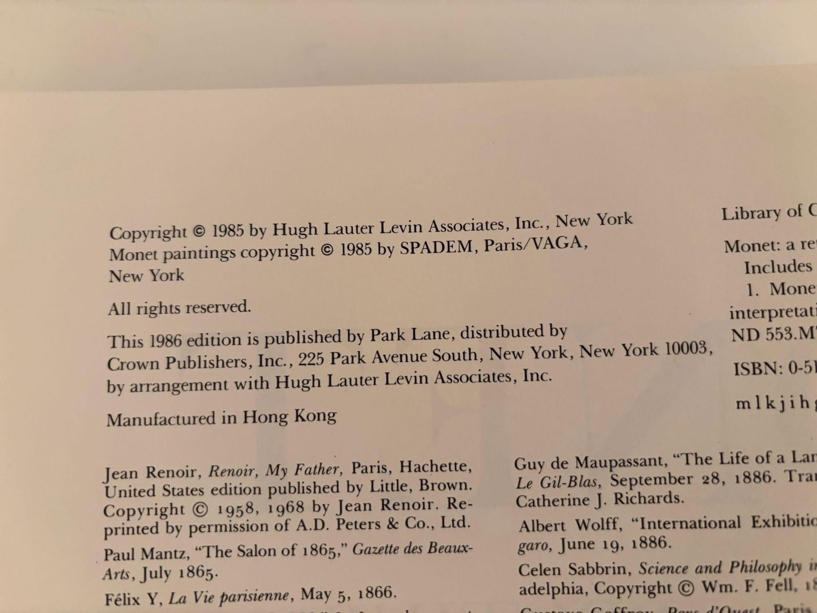 Monet: A Retrospective Hardcover Art Book Beaux Arts Editions 1985 First Edition - 7