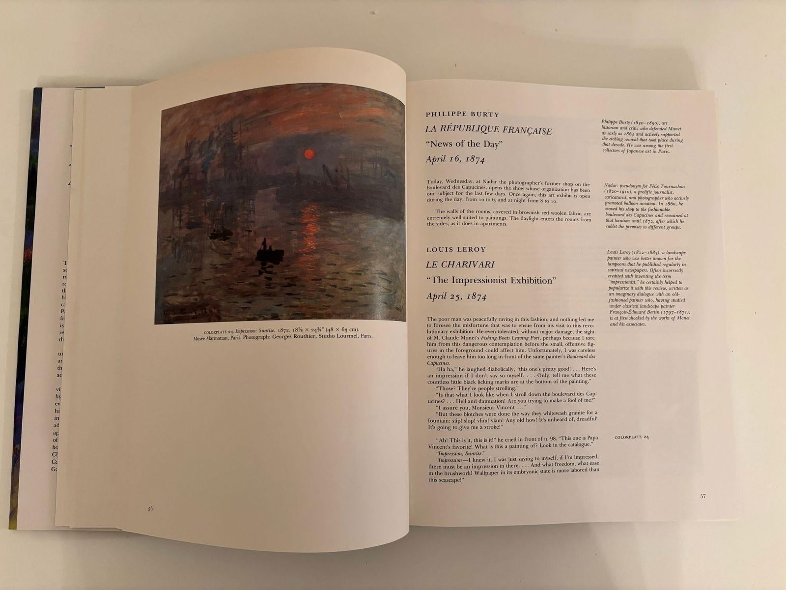 Monet: A Retrospective Hardcover Art Book Beaux Arts Editions 1985 First Edition - 9