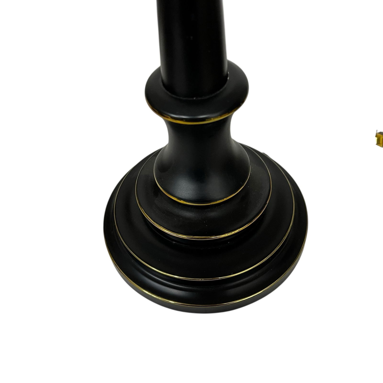 Vintage Stiffel Candlestick Lamp in Bronze Finish - 4