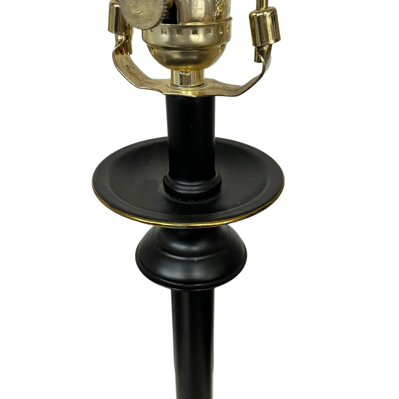 Vintage Stiffel Candlestick Lamp in Bronze Finish - 5